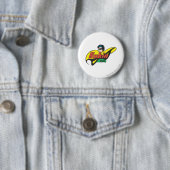 Badge Rond 5 Cm Robin The Boy Wonder (En situation)