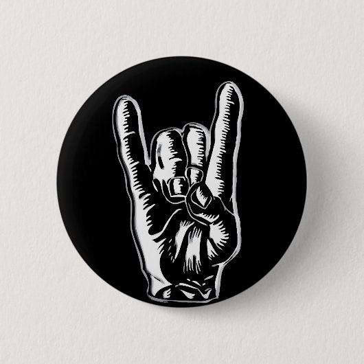 Badge Rond 5 Cm Roche ! (Devant)