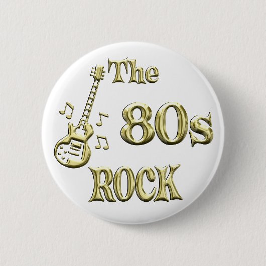 Badge Rond 5 Cm ROCHE 80s (Devant)