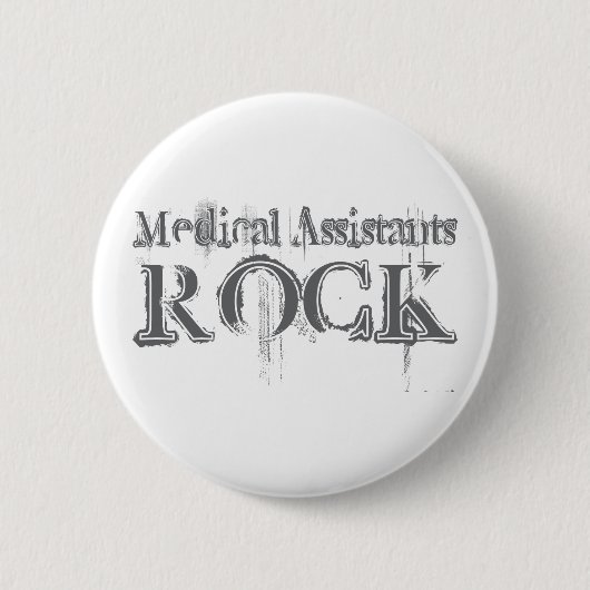 Badge Rond 5 Cm Roche d'aides médicaux (Devant)