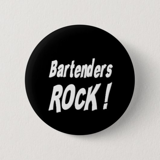 Badge Rond 5 Cm Roche de barmans ! Bouton (Devant)