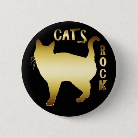 BADGE ROND 5 CM ROCHE DE CHATS (Devant)