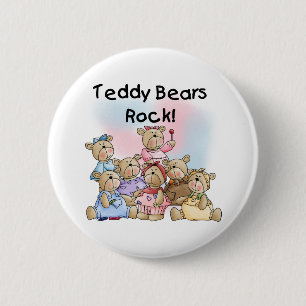 Badge Rond 5 Cm Roche de nounours