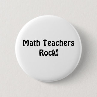 Badge Rond 5 Cm Roche de professeurs de maths !