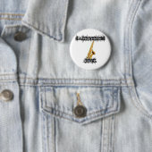Badge Rond 5 Cm Roche de saxophones (En situation)