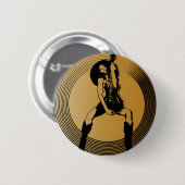 Badge Rond 5 Cm Roche dessus ! (Devant & derrière)