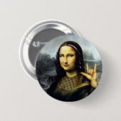 Badge Rond 5 Cm roche dessus (Devant & derrière)