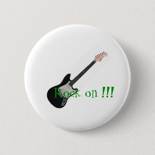 Badge Rond 5 Cm Roche dessus (Devant)