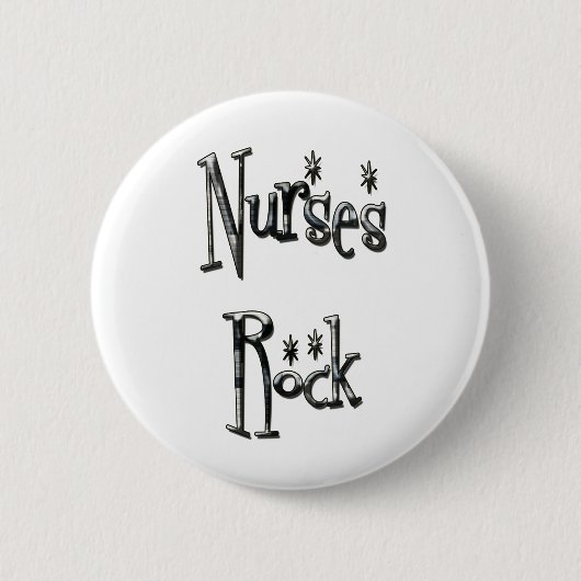 Badge Rond 5 Cm Roche d'infirmières (Devant)