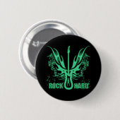BADGE ROND 5 CM ROCHE DUR (Devant & derrière)