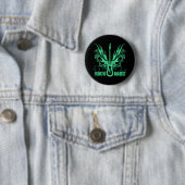 BADGE ROND 5 CM ROCHE DUR (En situation)