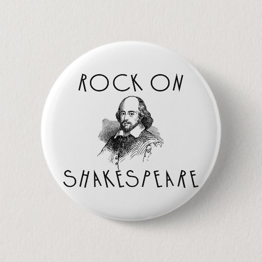 Badge Rond 5 Cm Roche sur Shakespeare (Devant)