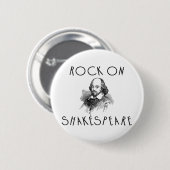 Badge Rond 5 Cm Roche sur Shakespeare (Devant & derrière)