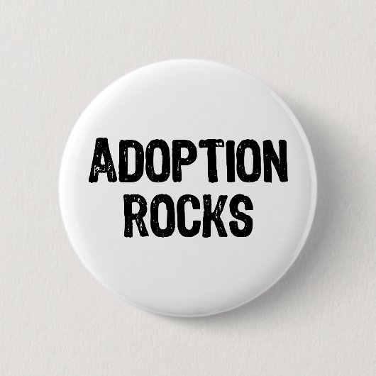 Badge Rond 5 Cm Roches d'adoption (Devant)