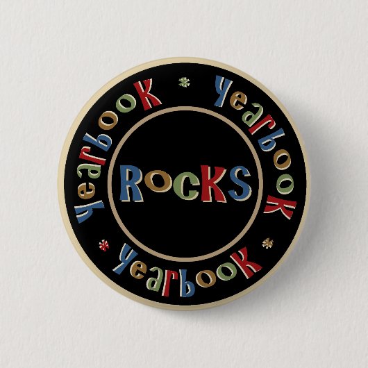 Badge Rond 5 Cm Roches d'annuaire (Devant)