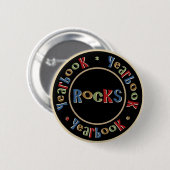 Badge Rond 5 Cm Roches d'annuaire (Devant & derrière)