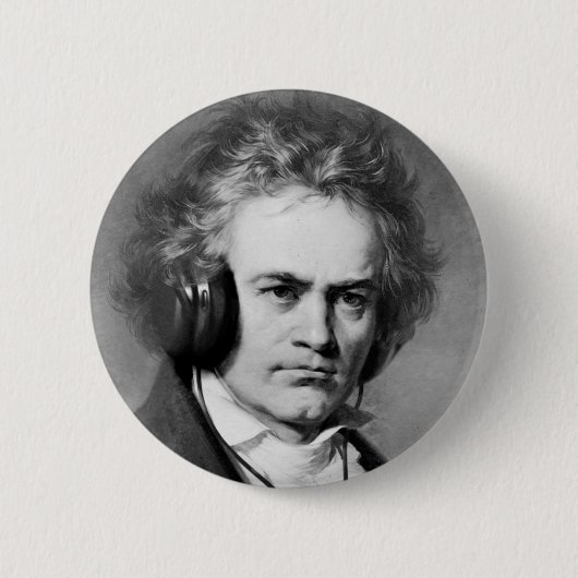 Badge Rond 5 Cm Roches de Beethoven (Devant)