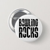 Badge Rond 5 Cm Roches de bowling (Devant & derrière)
