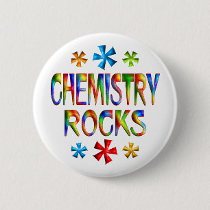 BADGE ROND 5 CM ROCHES DE CHIMIE