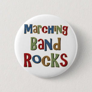 Badge Rond 5 Cm Roches de fanfare