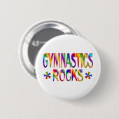 BADGE ROND 5 CM ROCHES DE GYMNASTIQUE (Devant & derrière)