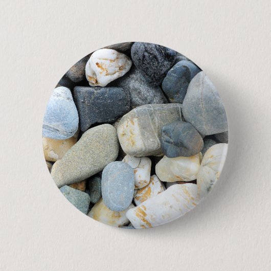 Badge Rond 5 Cm roches de l'Alaska (Devant)