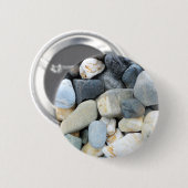 Badge Rond 5 Cm roches de l'Alaska (Devant & derrière)