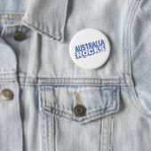 Badge Rond 5 Cm Roches de l'Australie (En situation)