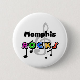 Badge Rond 5 Cm Roches de Memphis