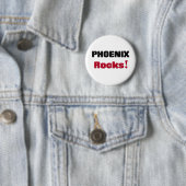 Badge Rond 5 Cm Roches de Phoenix (En situation)