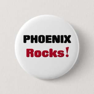 Badge Rond 5 Cm Roches de Phoenix