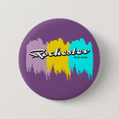 Badge Rond 5 Cm Rochester New York (Devant)