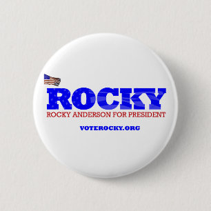 Badge Rond 5 Cm ROCHEUX pour le Président Button