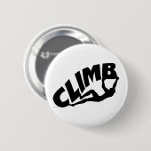 Badge Rond 5 Cm Rock Bouldering (Devant & derrière)
