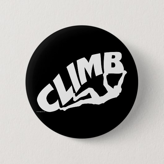 Badge Rond 5 Cm Rock Bouldering (Devant)