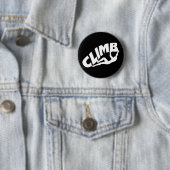 Badge Rond 5 Cm Rock Bouldering (En situation)