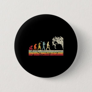 Badge Rond 5 Cm Rock Escalade Évolution humaine Monteur Vintage