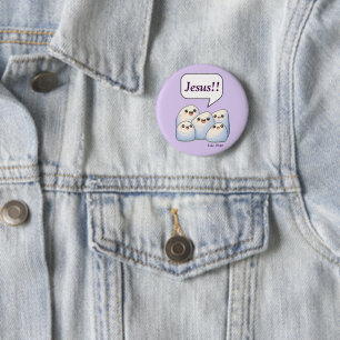 Badge Rond 5 Cm Rocks Déclare Son Nom