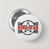 Badge Rond 5 Cm Rockstar (Devant & derrière)