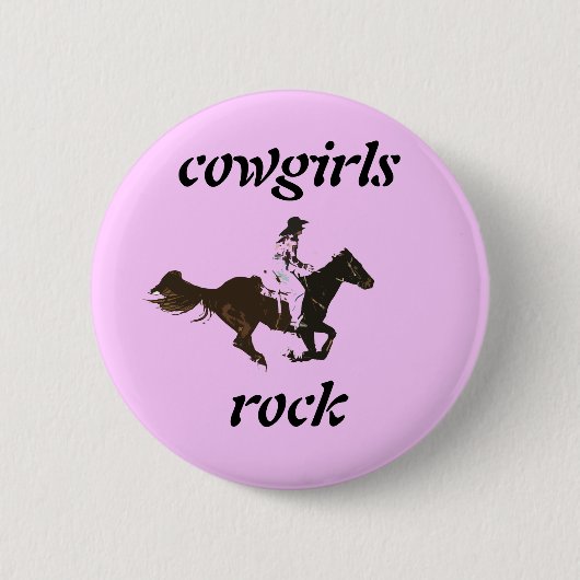 Badge Rond 5 Cm rodéos (Devant)