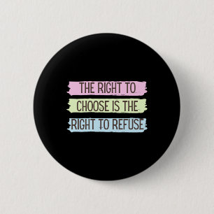 Badge Rond 5 Cm Roe Vs Wade Pro Choice Abortion Droits des femmes
