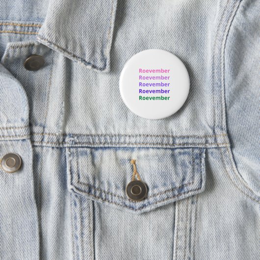 Badge Rond 5 Cm Roevember (En situation)