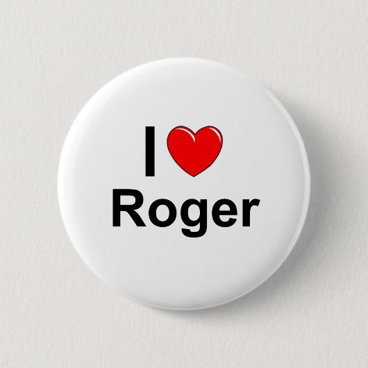 Badge Rond 5 Cm Roger (Devant)