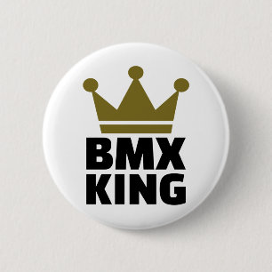 Badge Rond 5 Cm Roi de BMX