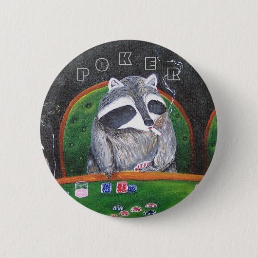 Badge Rond 5 Cm Roi de tisonnier (Devant)
