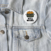 Badge Rond 5 Cm Roll Model Funny Food Sushi Roll Pun (En situation)