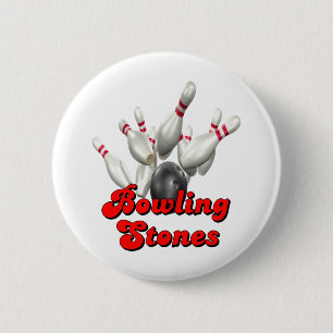 Badge Rond 5 Cm Rolling Stones