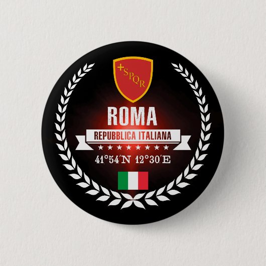 Badge Rond 5 Cm Roma (Devant)