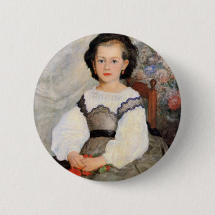 Badge Rond 5 Cm Romaine Lascaux par Renoir