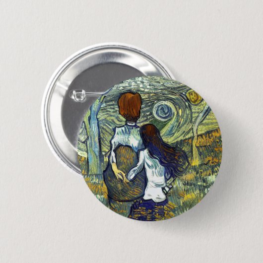 BADGE ROND 5 CM ROMANCE (Devant & derrière)